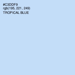 #C3DDF9 - Tropical Blue Color Image
